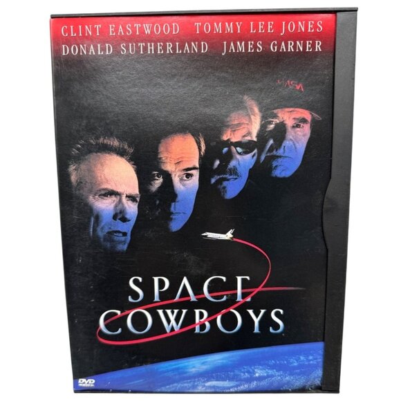 Space cowboys DVD English PG13 Clint Eastwood James Garner 130 minutes READ - Picture 1 of 3